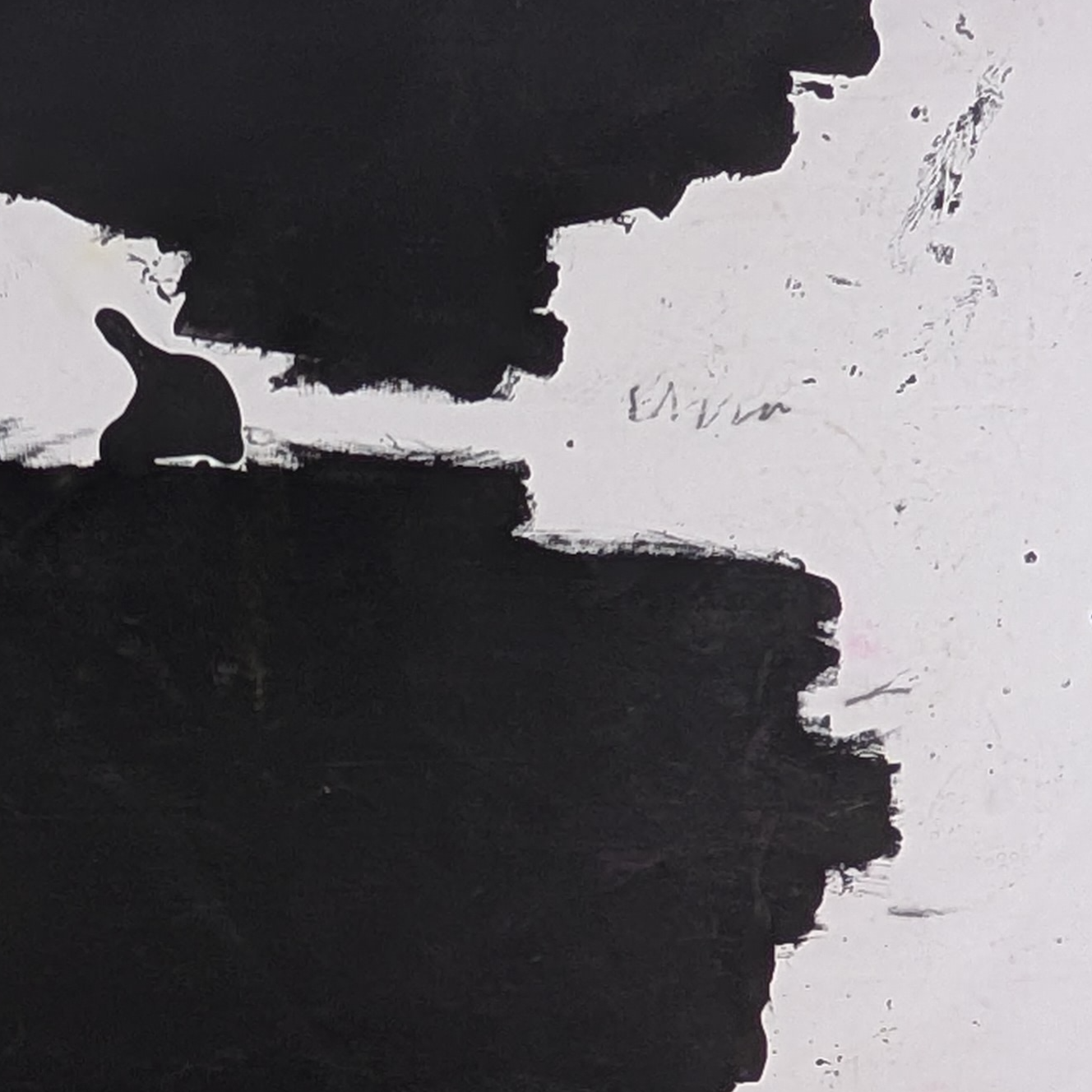 Close detail showing layered marks and surface texture in Untitled 04 by Gareth Pitt-Hart