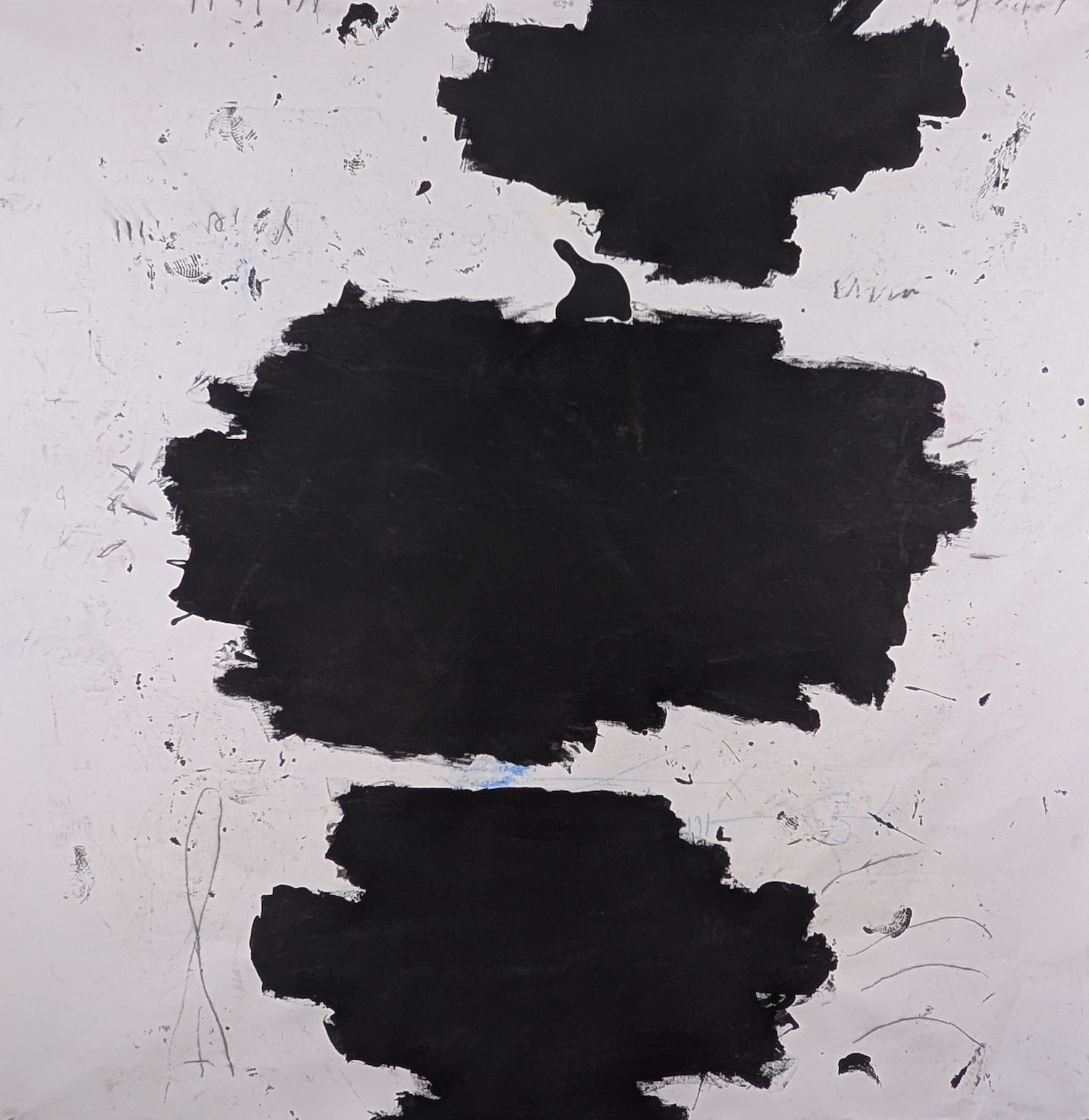 Untitled 02 from the Threshold series, a large-scale abstract painting by Gareth Pitt-Hart