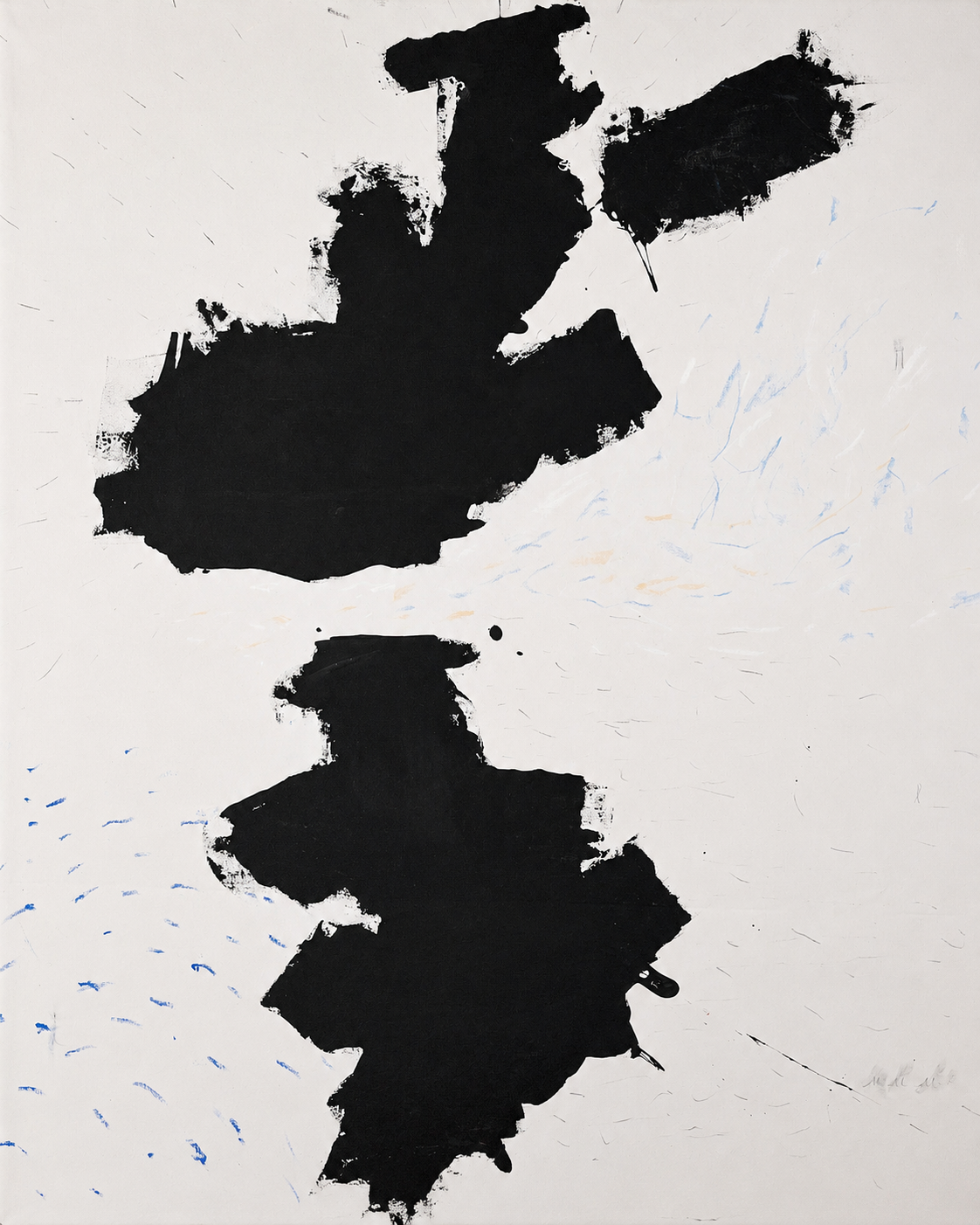 Untitled 04 from the Threshold series, a large-scale abstract painting by Gareth Pitt-Hart